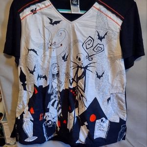 Scrub tops (Nightmare before Christmas)